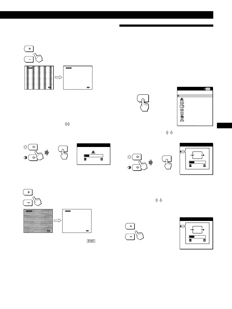 Réglage de la position de l’image, Personnalisation du moniteur | Sony CPD-L181A User Manual | Page 29 / 96