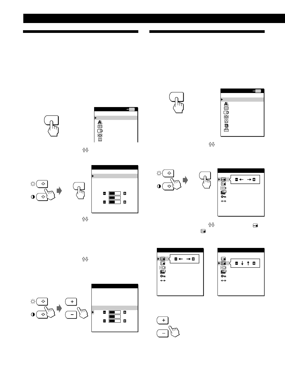 Changement ou réglage de la température de couleur, Personnalisation du moniteur | Sony CPD-L181A User Manual | Page 32 / 96