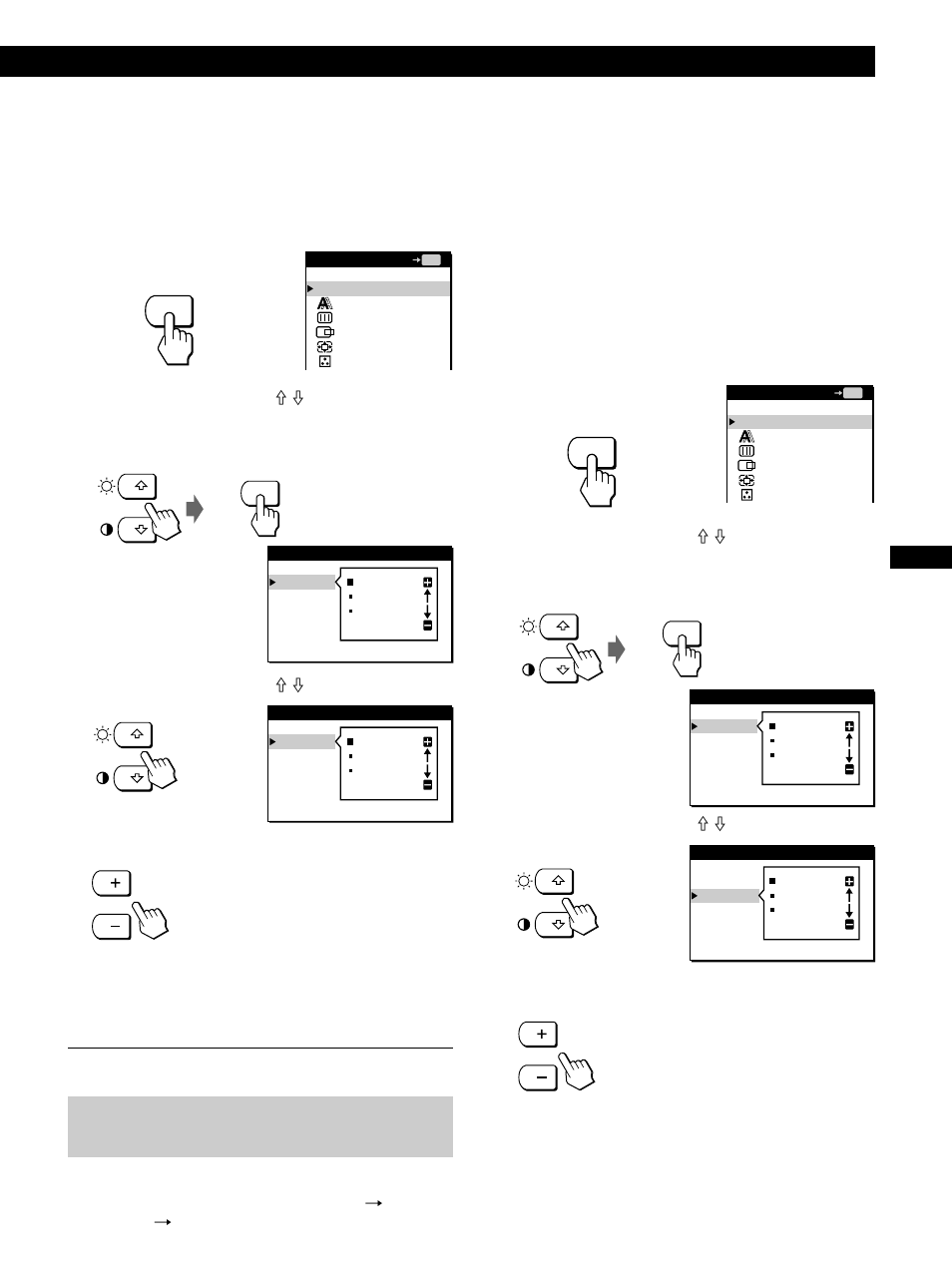 Einstellen des monitors | Sony CPD-L181A User Manual | Page 50 / 96