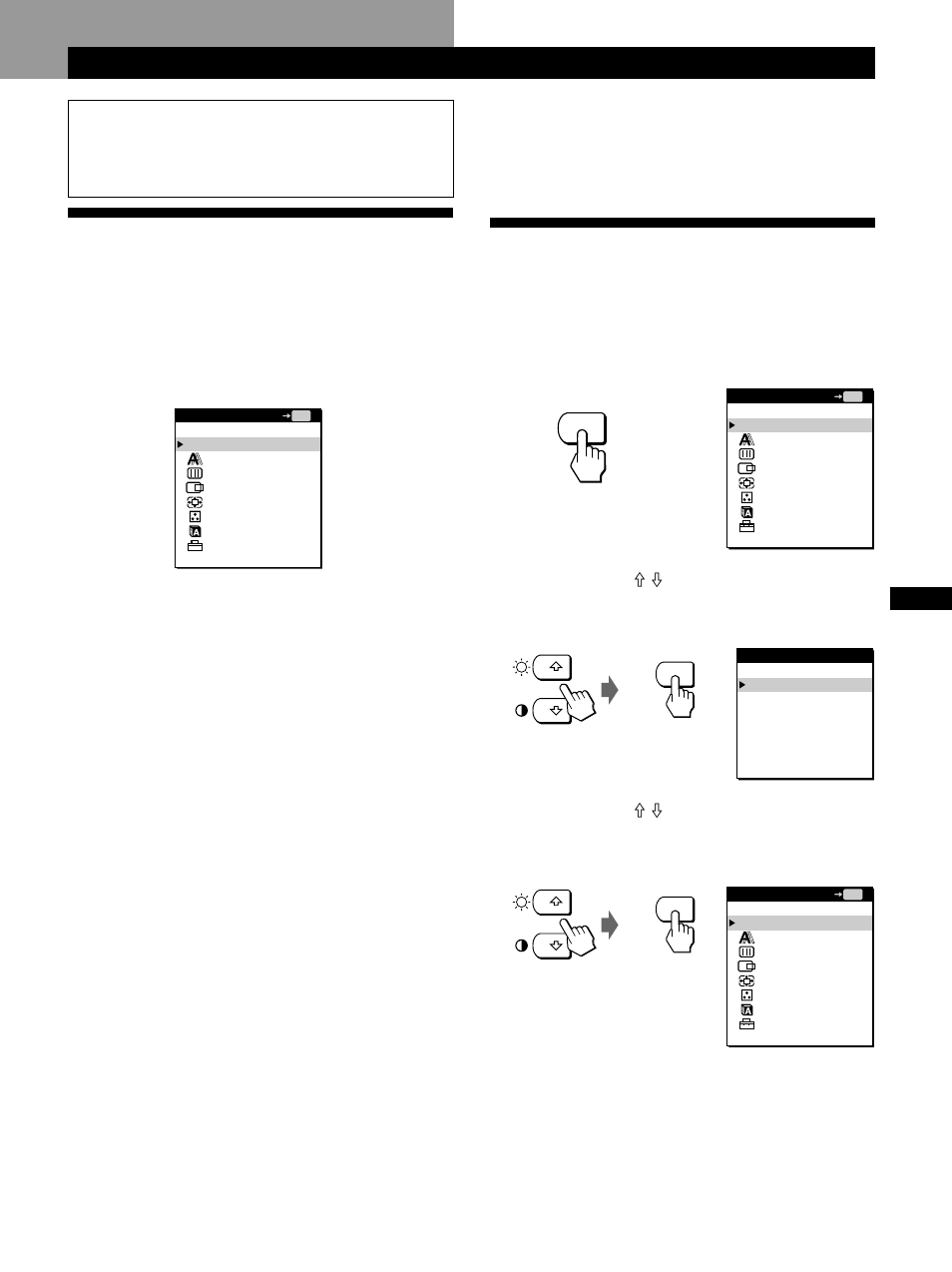 Personalización del monitor | Sony CPD-L181A User Manual | Page 63 / 96