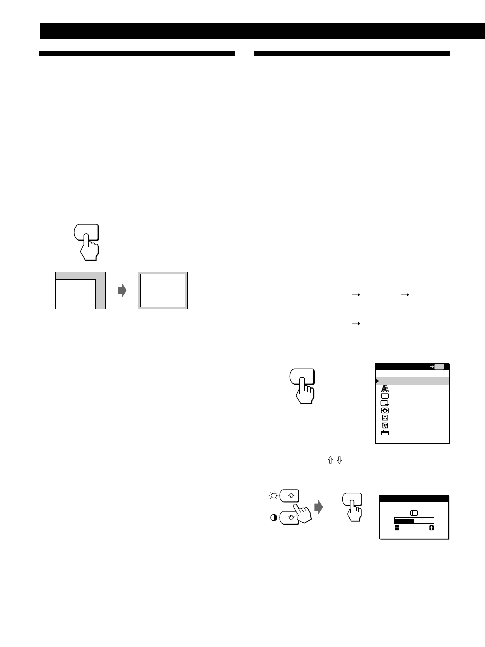 Ajuste automático de la imagen, Personalización del monitor | Sony CPD-L181A User Manual | Page 64 / 96