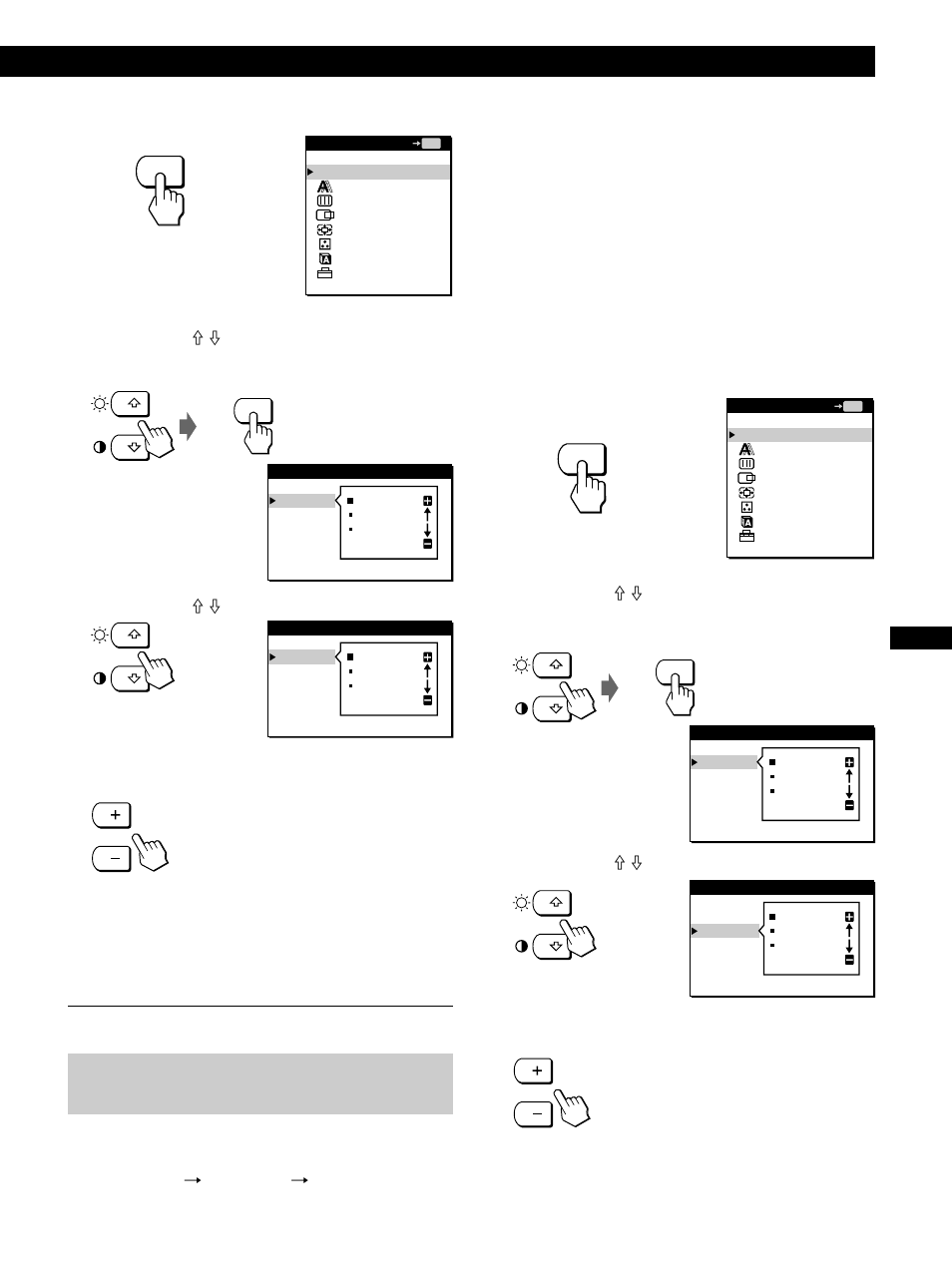 Personalizzazione del monitor | Sony CPD-L181A User Manual | Page 85 / 96