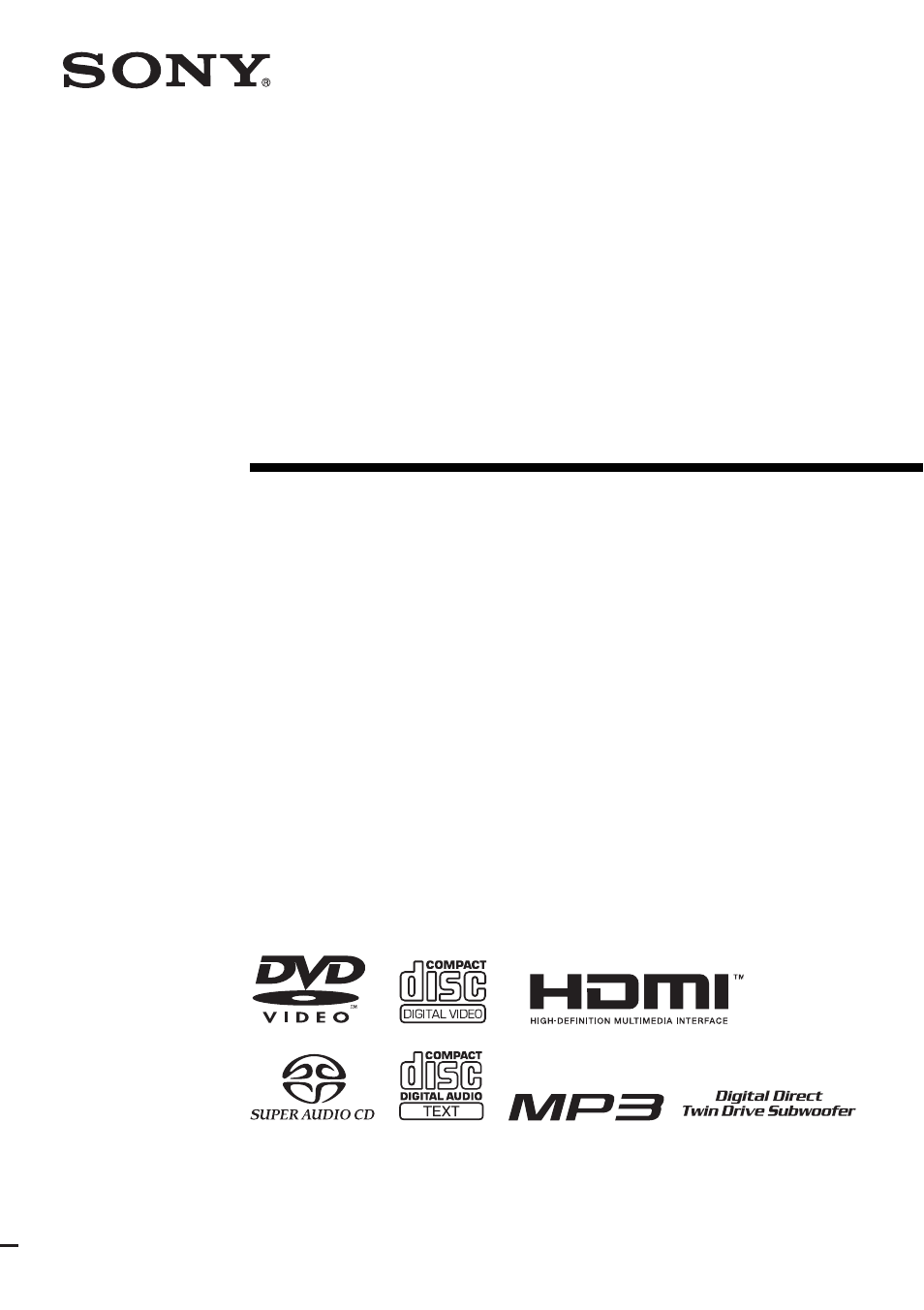 Sony DAV-FX80 User Manual | 104 pages
