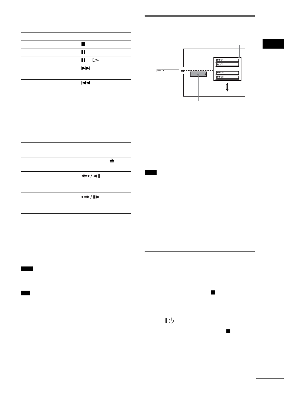 About dvd 5-disc changer, Pla y ing d iscs, Additional operations | Sony DAV-FX80 User Manual | Page 37 / 104