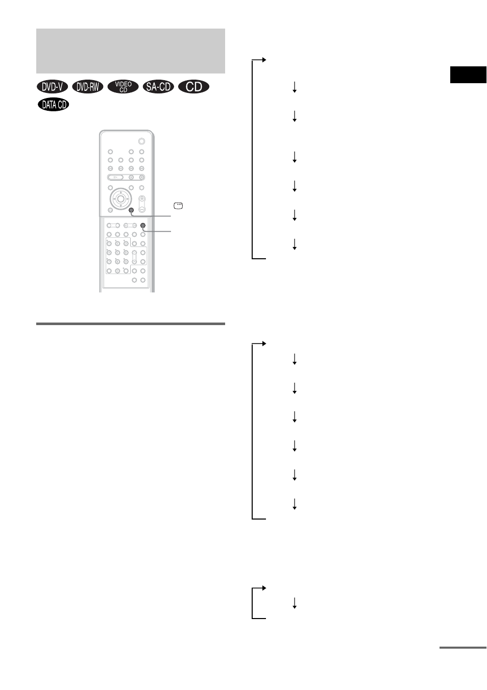 Viewing information about the disc | Sony DAV-FX80 User Manual | Page 55 / 104