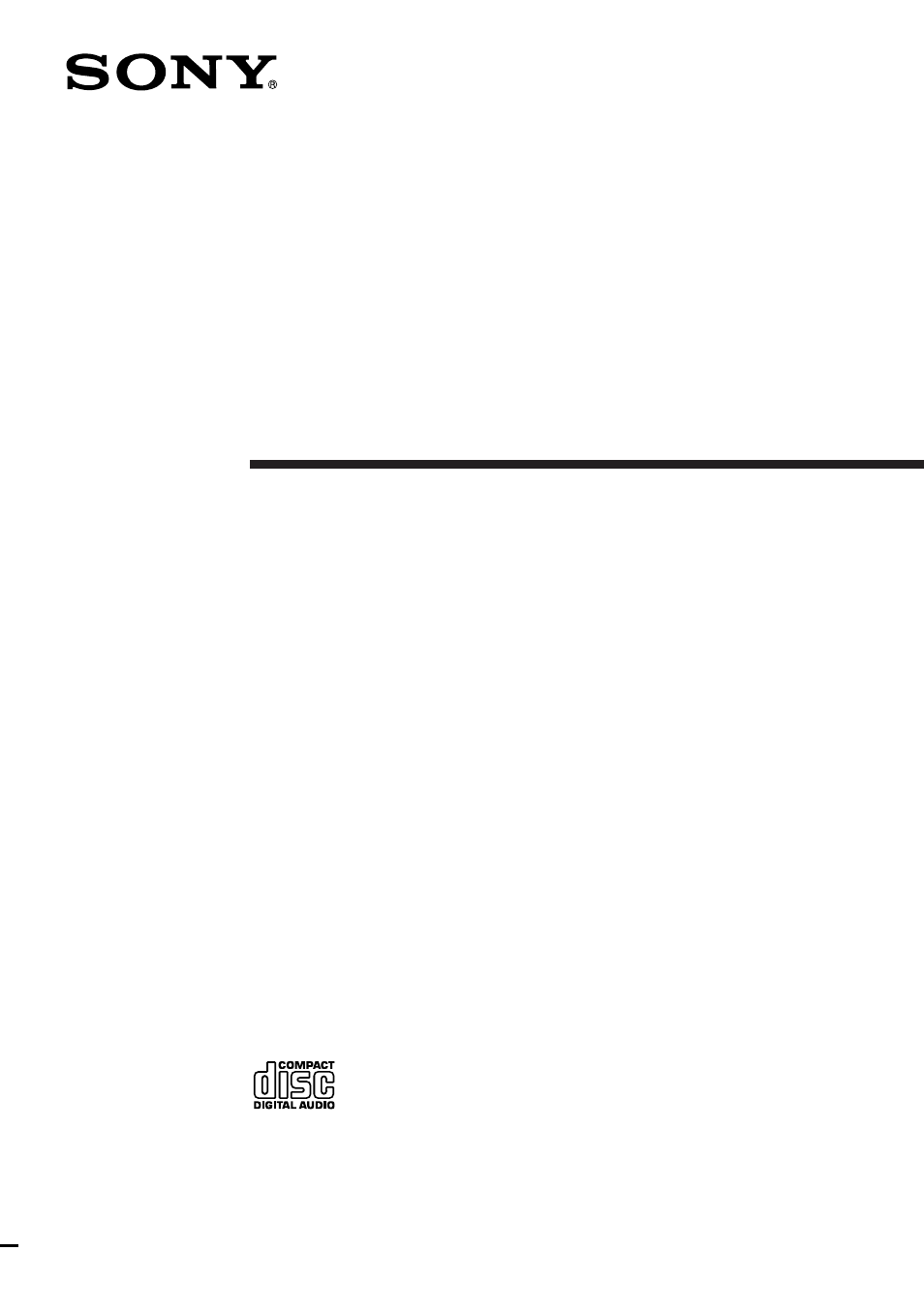 Sony CMT-ED1/ED1A User Manual | 36 pages