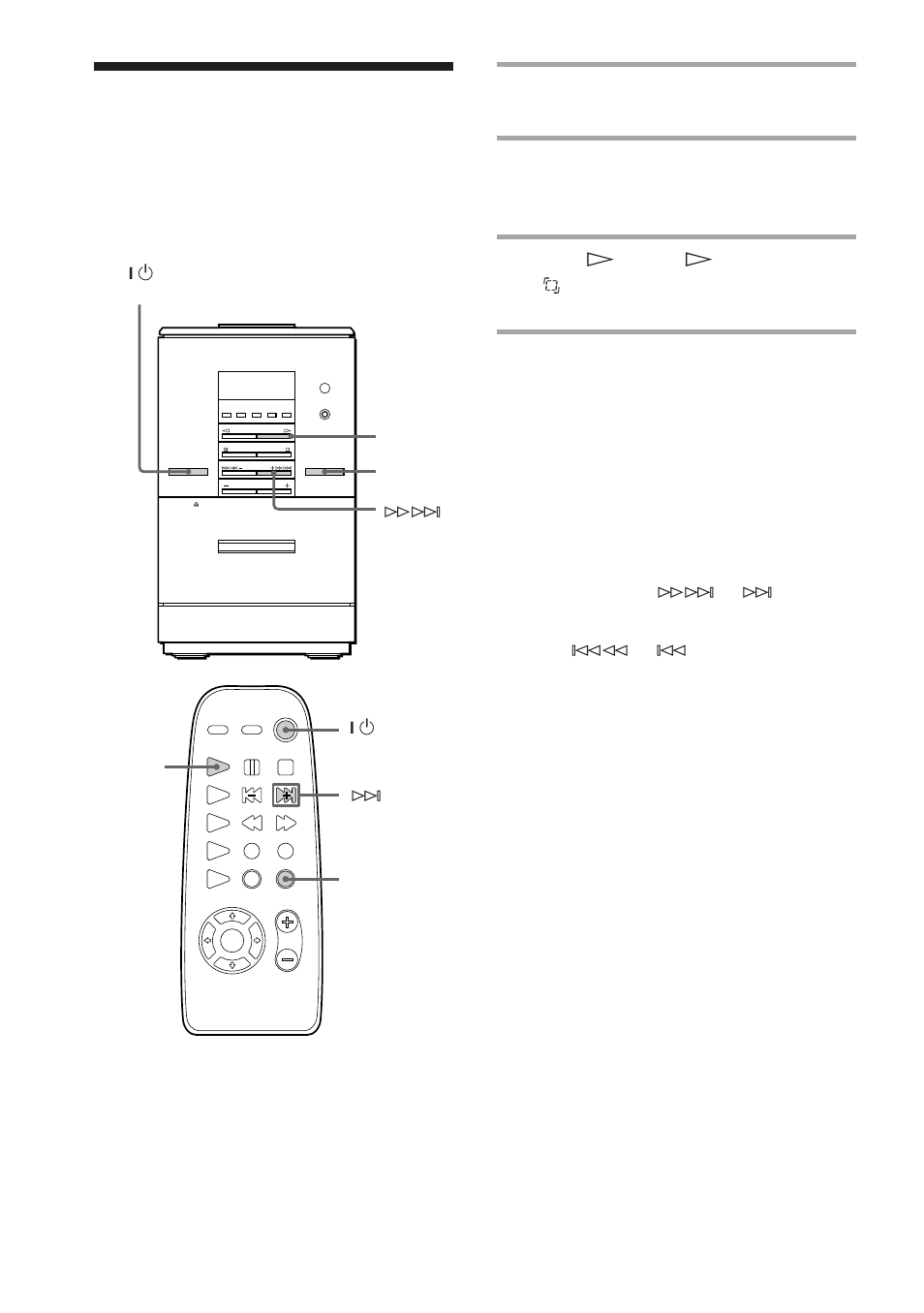 Playing cd tracks in random order | Sony CMT-ED1/ED1A User Manual | Page 20 / 36