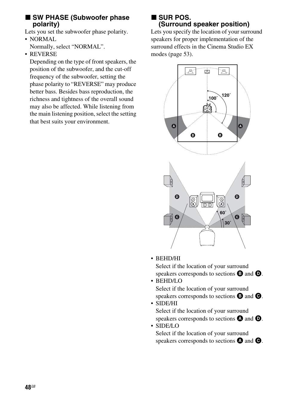 Sony HT-DDW5500 User Manual | Page 48 / 76