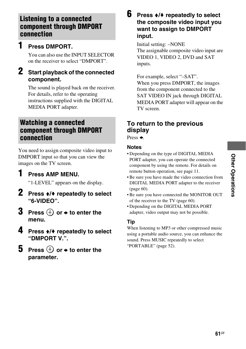 Sony HT-DDW5500 User Manual | Page 61 / 76