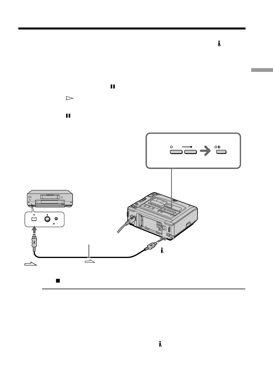 Recording from the other vcr or tv | Sony GV-D200 User Manual | Page 19 / 76