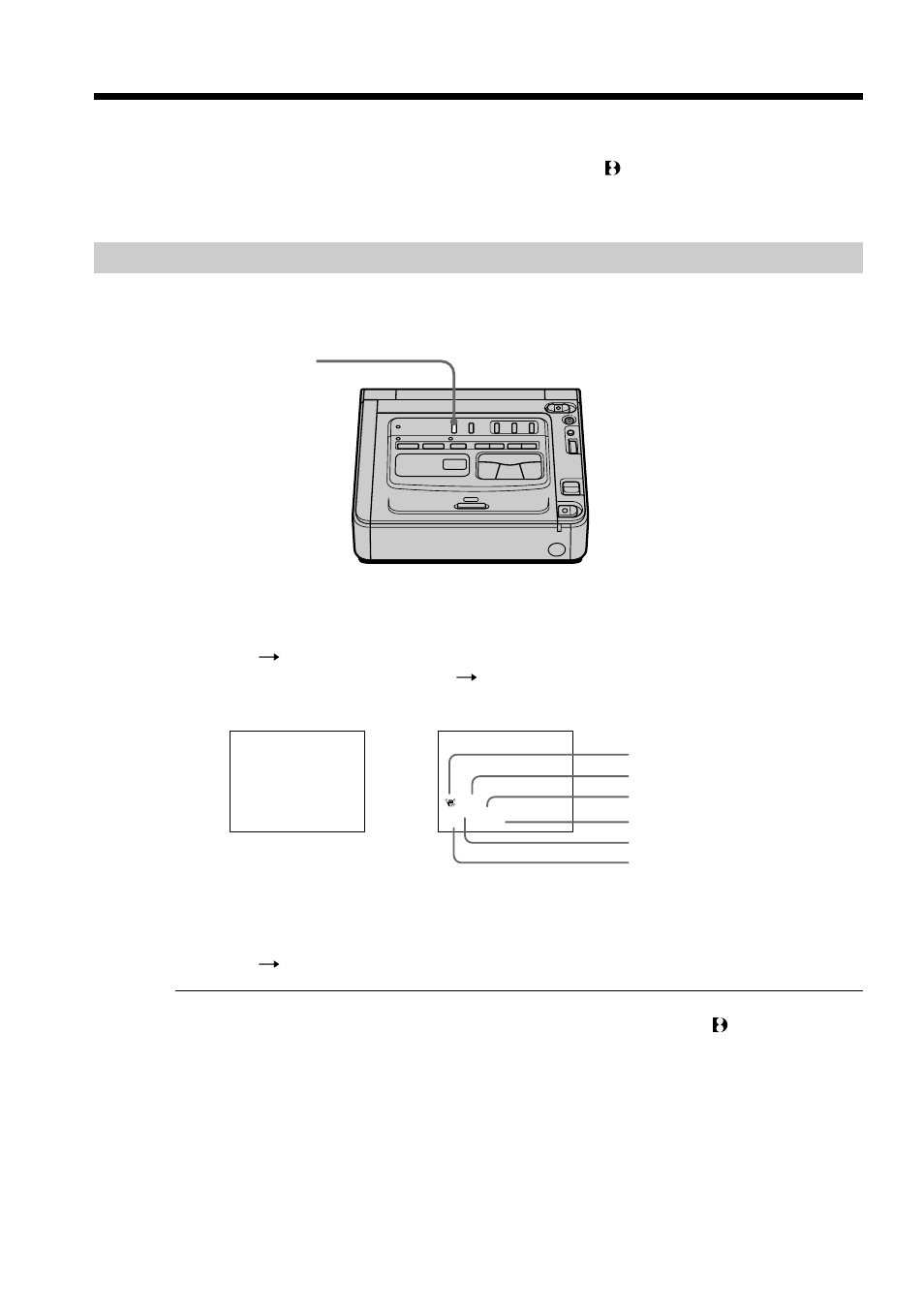 Displaying recording data and screen, Indicators – data code function, Using the data code function | Sony GV-D200 User Manual | Page 30 / 76