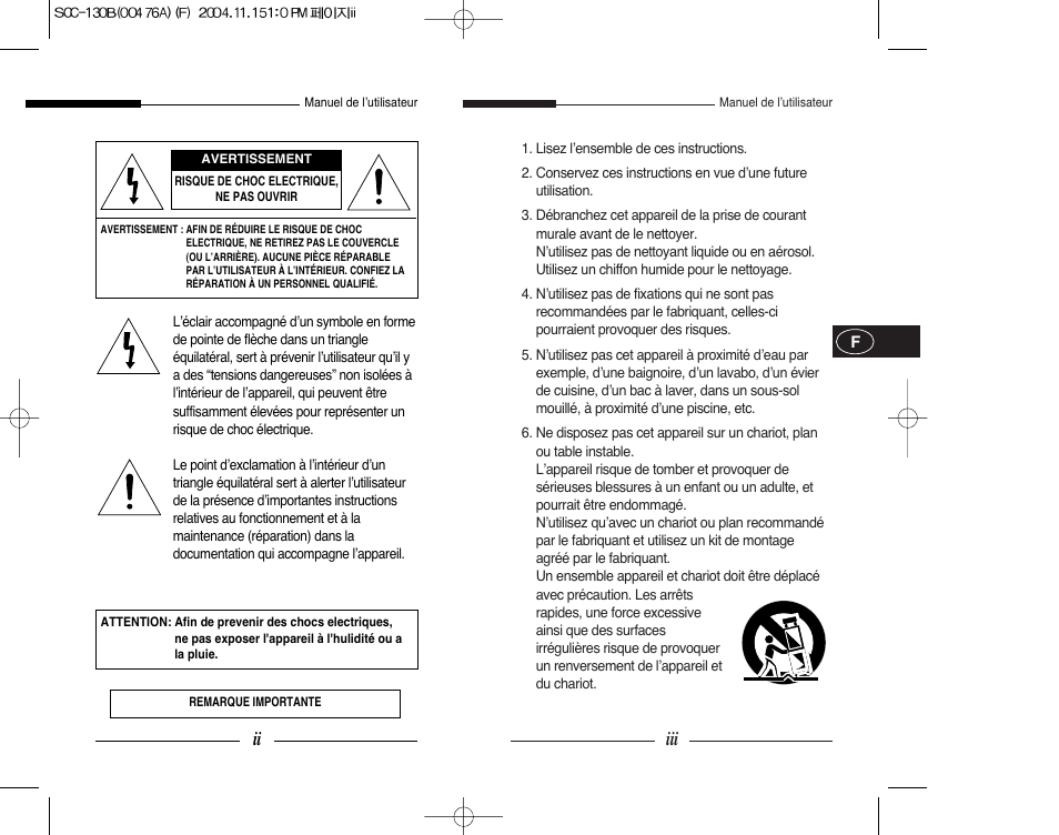 Samsung SCC-101BP User Manual | Page 16 / 99