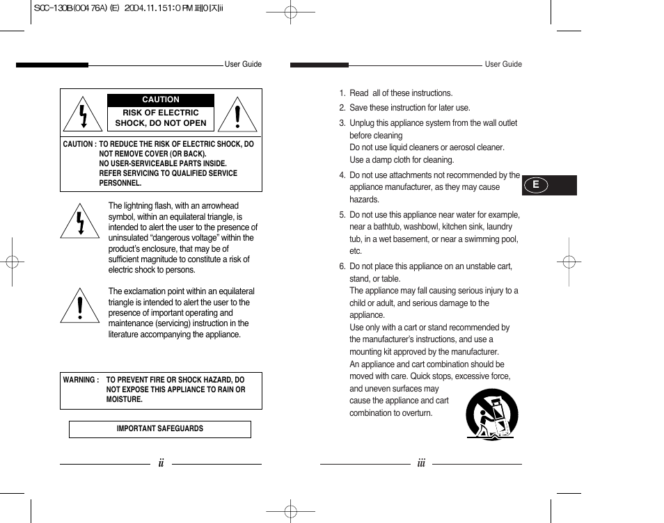 Samsung SCC-101BP User Manual | Page 2 / 99