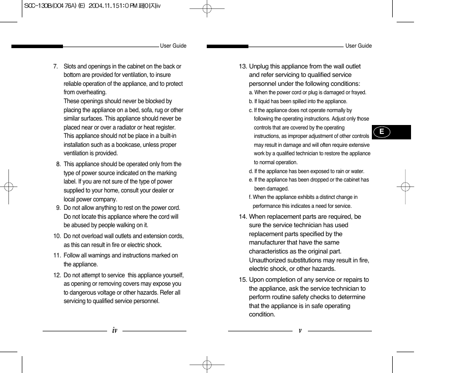 Samsung SCC-101BP User Manual | Page 3 / 99