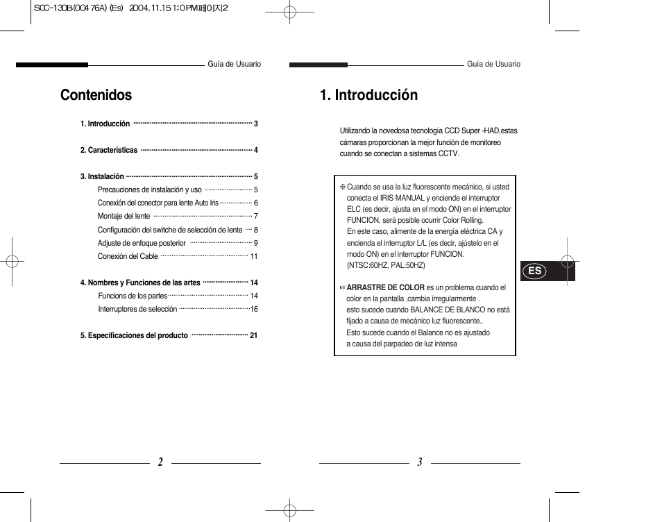 Samsung SCC-101BP User Manual | Page 46 / 99