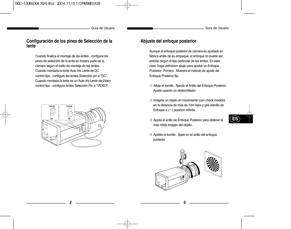 Samsung SCC-101BP User Manual | Page 49 / 99