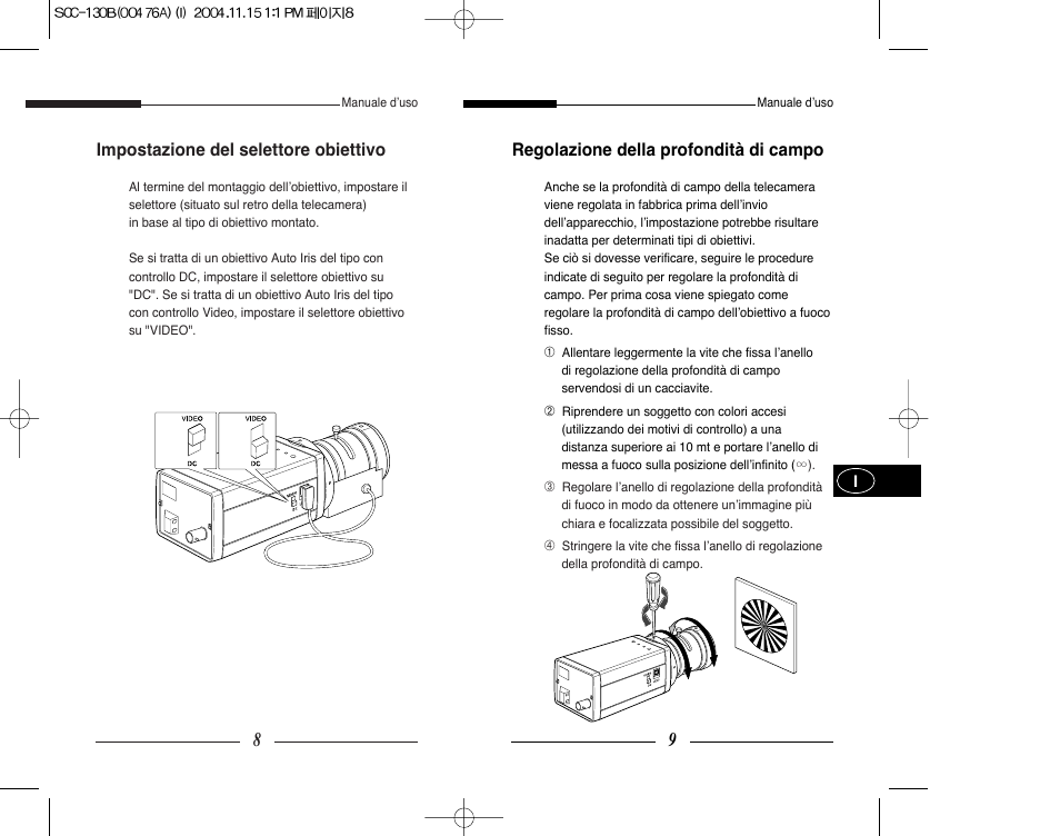 Samsung SCC-101BP User Manual | Page 63 / 99