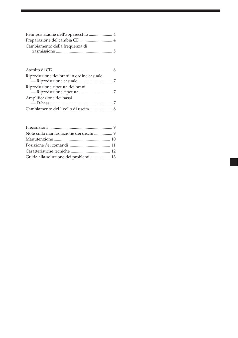 3indice | Sony CDX-454RF User Manual | Page 75 / 100
