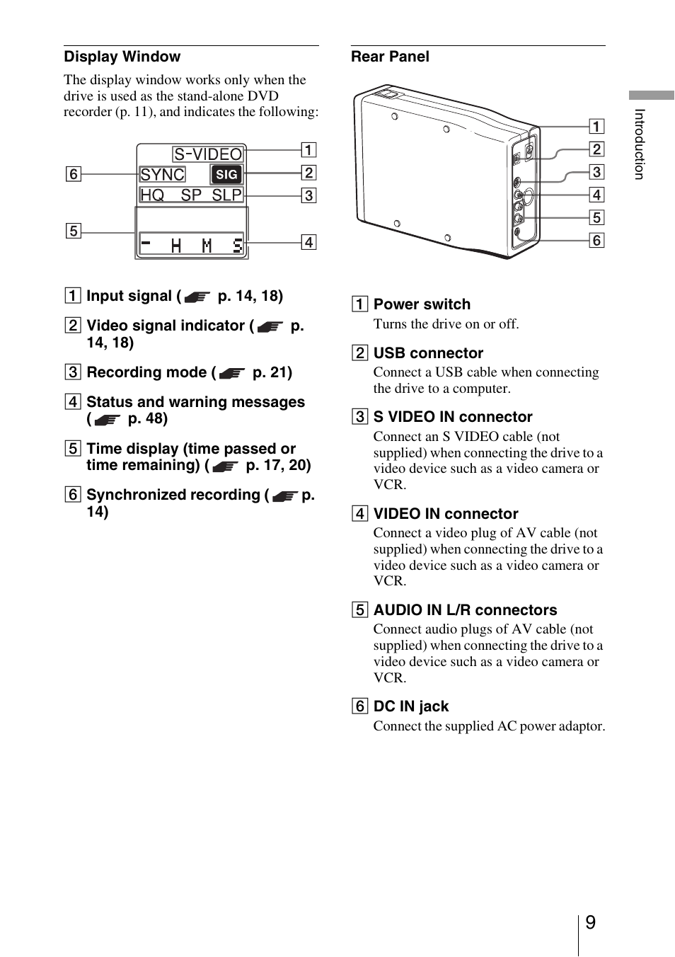 Sony VRD-VC10 User Manual | Page 9 / 52