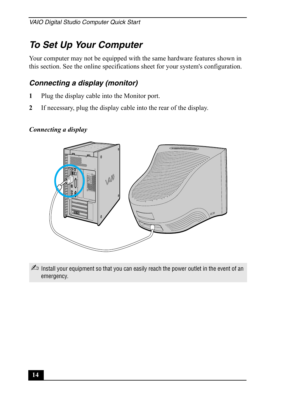 Sony Vaio Series User Manual | Page 14 / 72