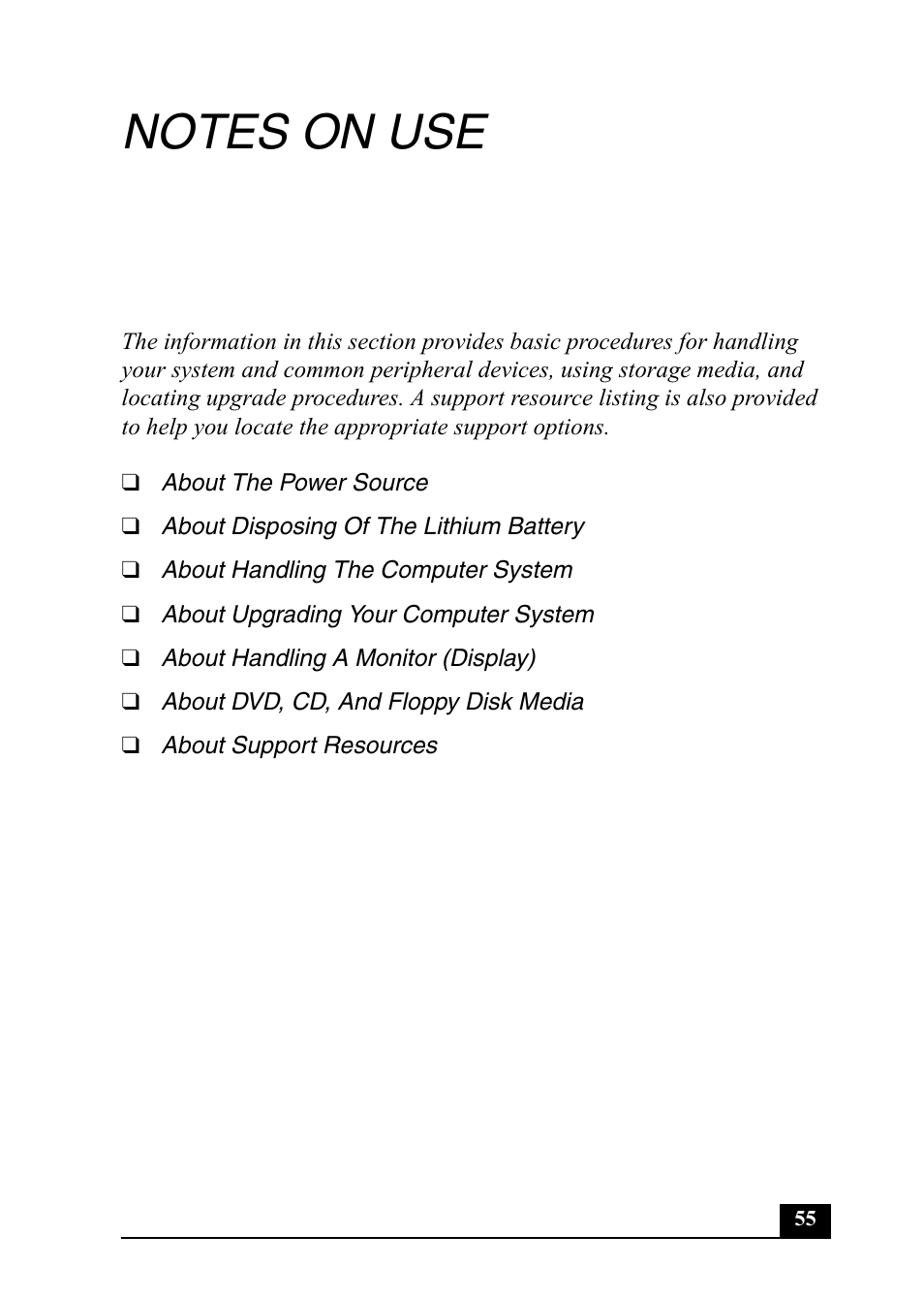 Sony Vaio Series User Manual | Page 55 / 72