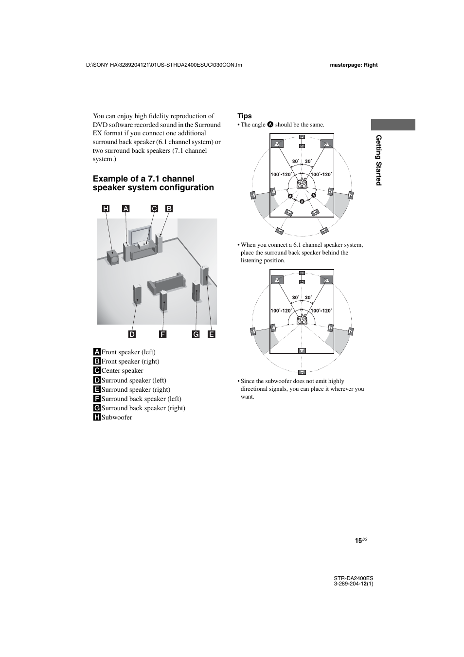 Sony 3-289-204-12(1) User Manual | Page 15 / 140