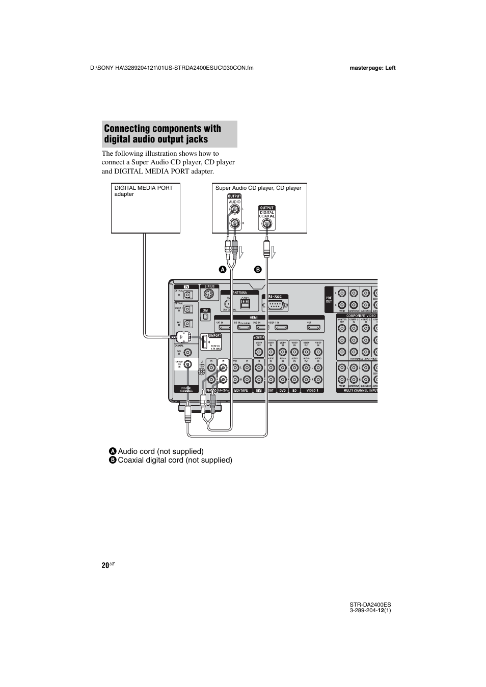 Sony 3-289-204-12(1) User Manual | Page 20 / 140