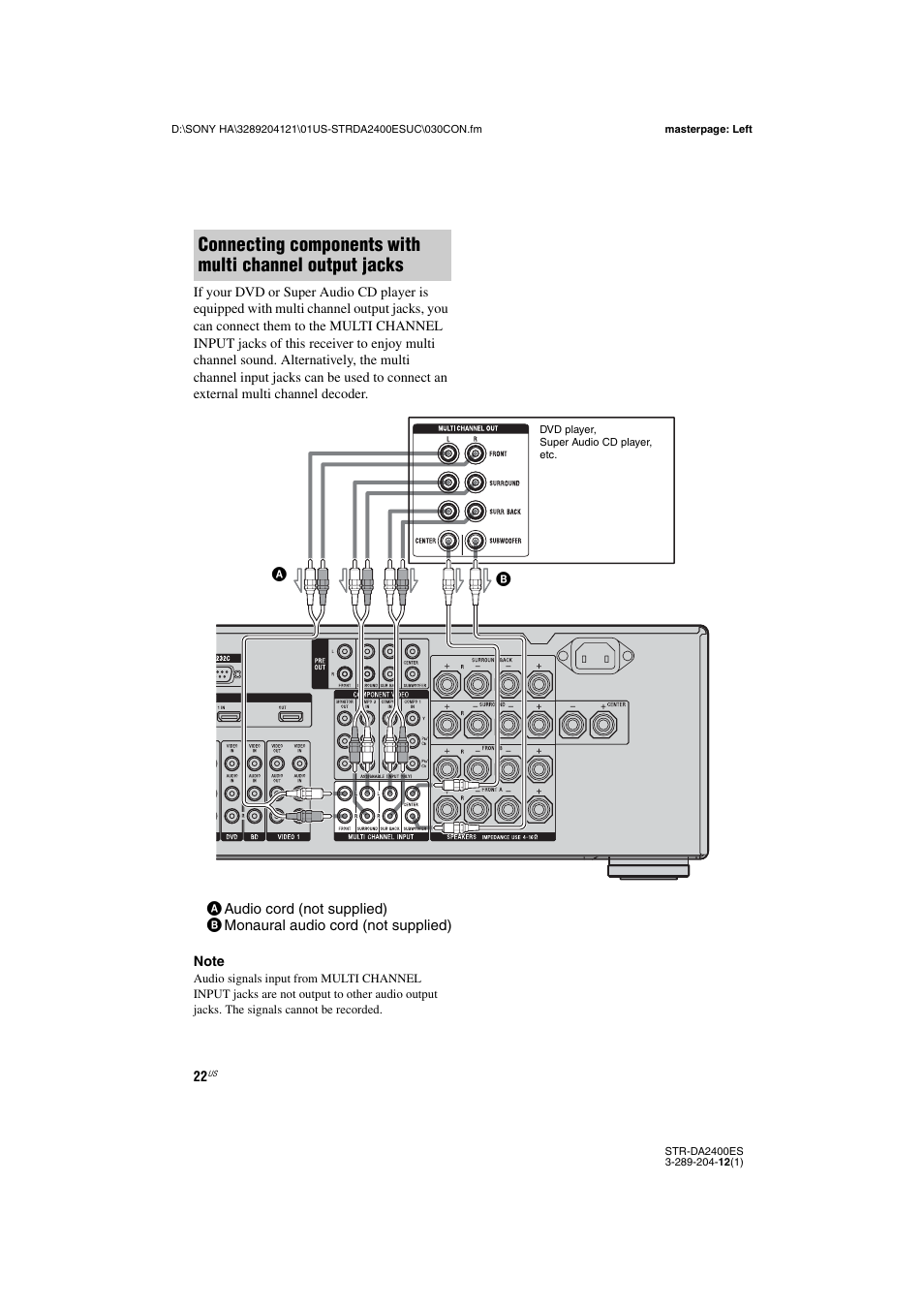 Sony 3-289-204-12(1) User Manual | Page 22 / 140