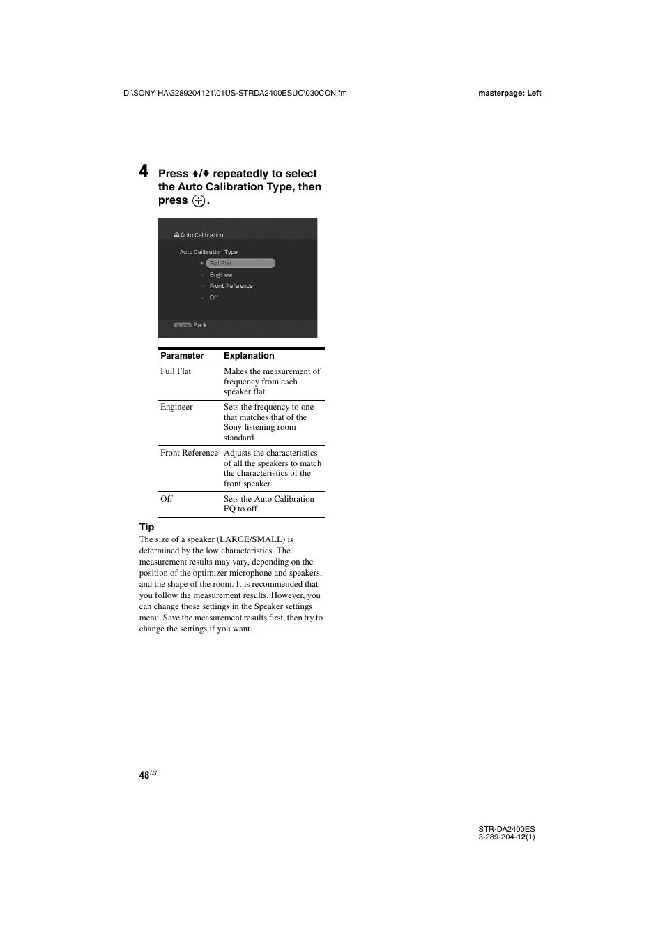 Sony 3-289-204-12(1) User Manual | Page 48 / 140