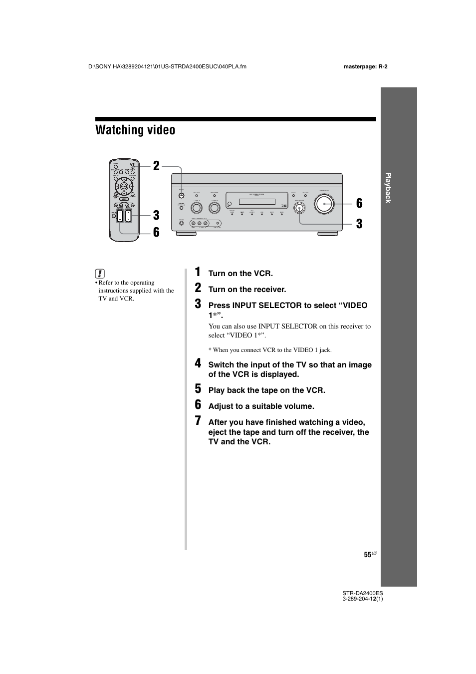 Watching video | Sony 3-289-204-12(1) User Manual | Page 55 / 140