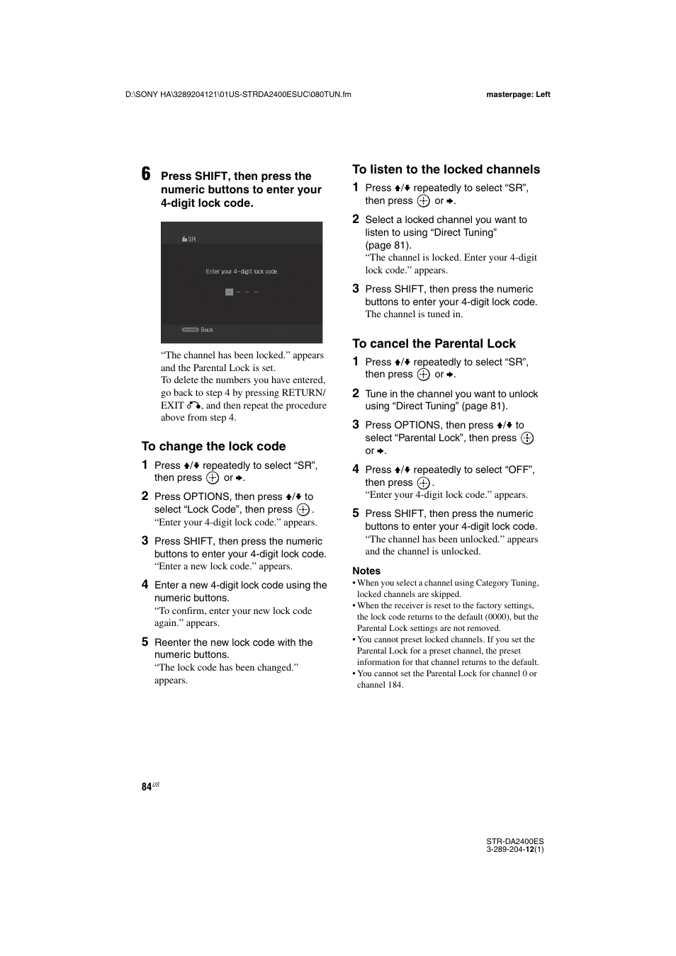 Sony 3-289-204-12(1) User Manual | Page 84 / 140