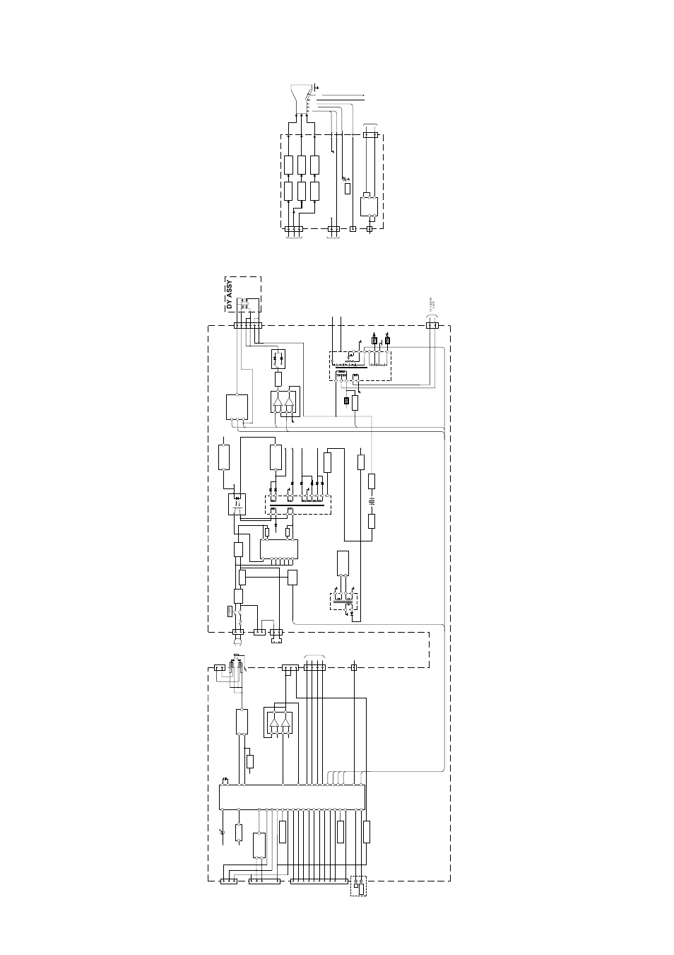 A ( ), Dy assy, 2. block dia grams (1) | Sony FD Trinitron KV-21LT1E User Manual | Page 25 / 46