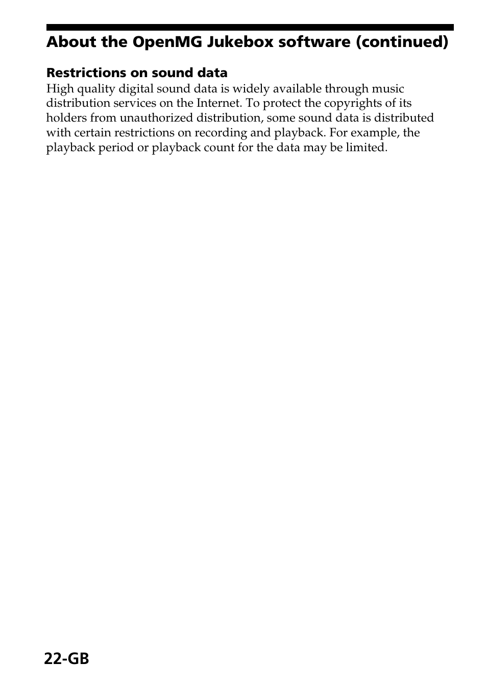 Sony MagicGate MSGC-US10 User Manual | Page 22 / 92