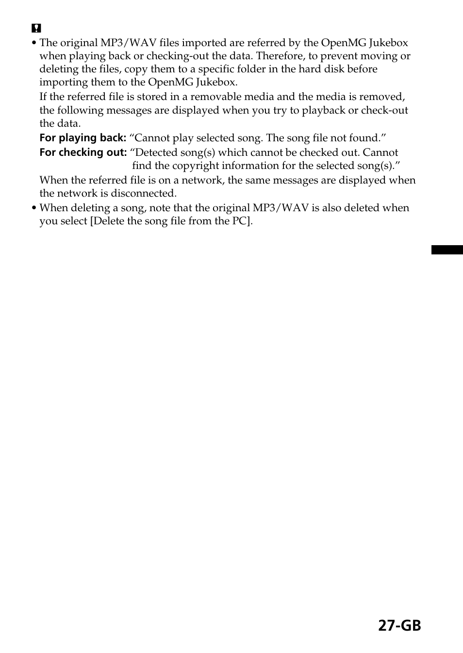 Sony MagicGate MSGC-US10 User Manual | Page 27 / 92