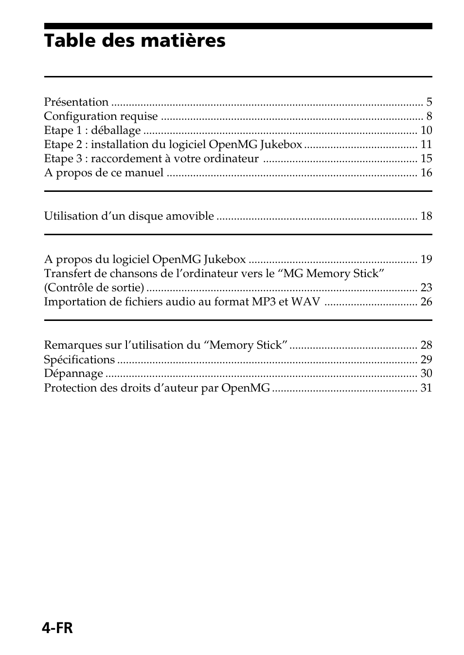Sony MagicGate MSGC-US10 User Manual | Page 34 / 92