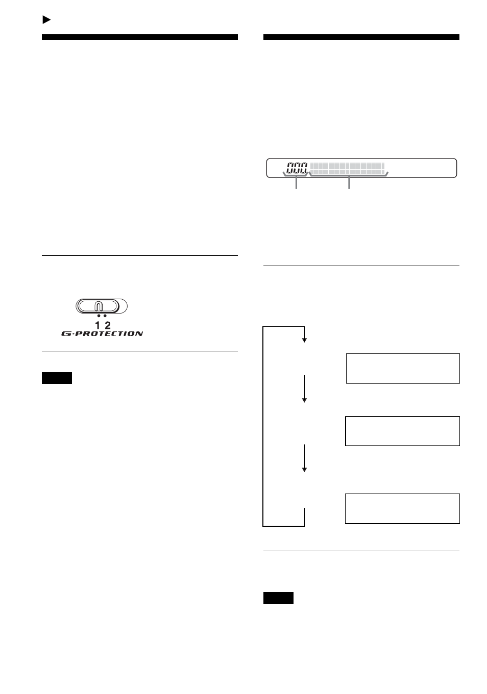 Available features, G-protection function, Displaying cd text information | Sony D-EJ2000 User Manual | Page 14 / 32