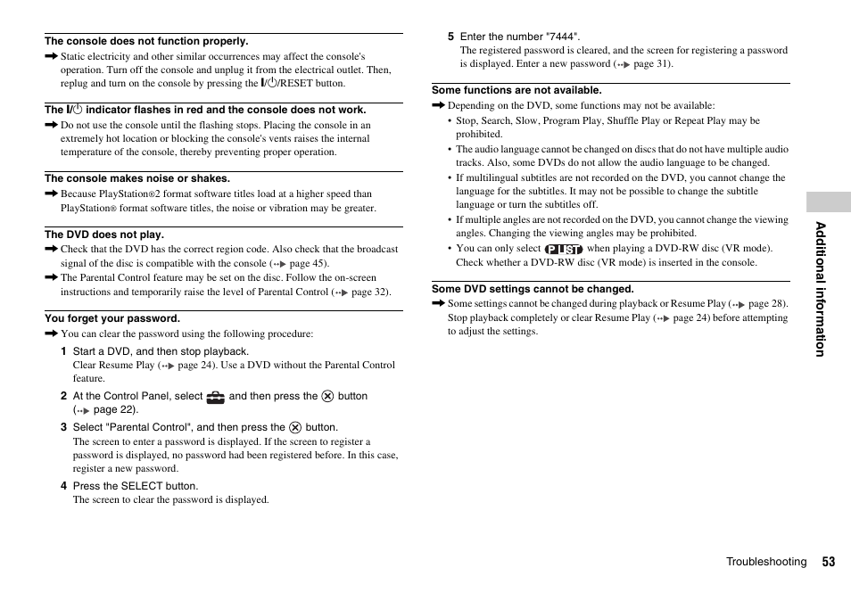 Sony SCPH-77002 User Manual | Page 53 / 56