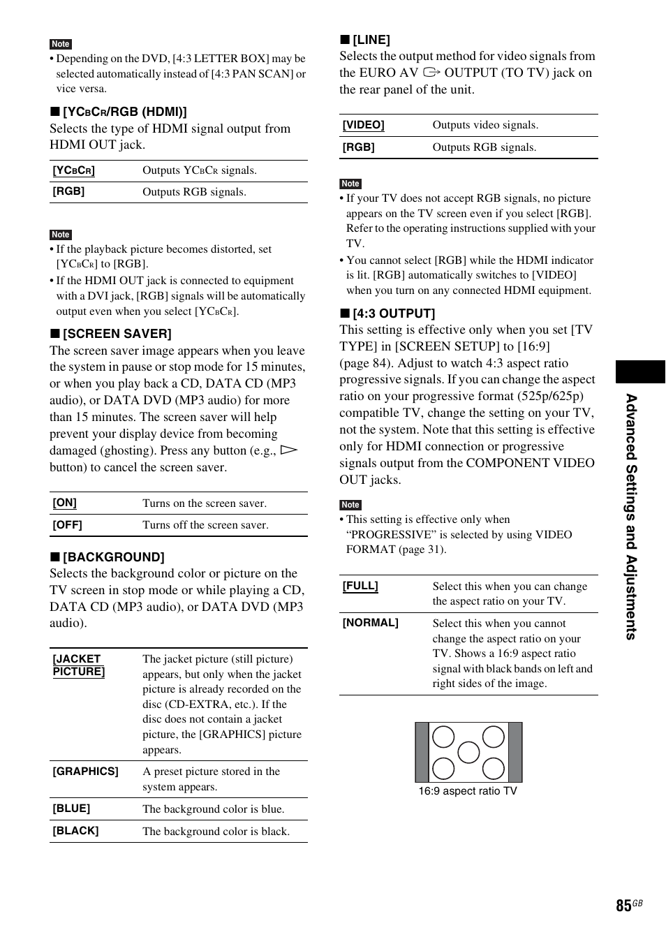 Sony DAV-DZ531W User Manual | Page 85 / 116