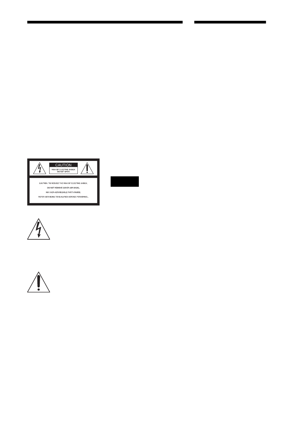 Warning, Welcome | Sony DVP-NS315 User Manual | Page 2 / 72