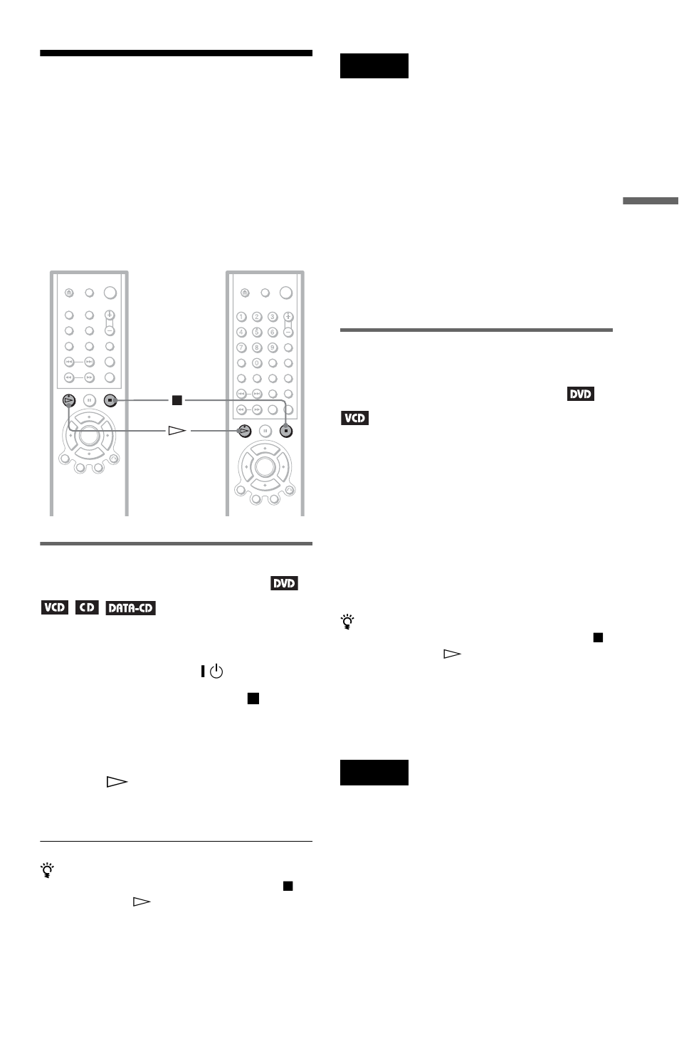 Resume play/multi-disc resume) | Sony DVP-NS315 User Manual | Page 31 / 72