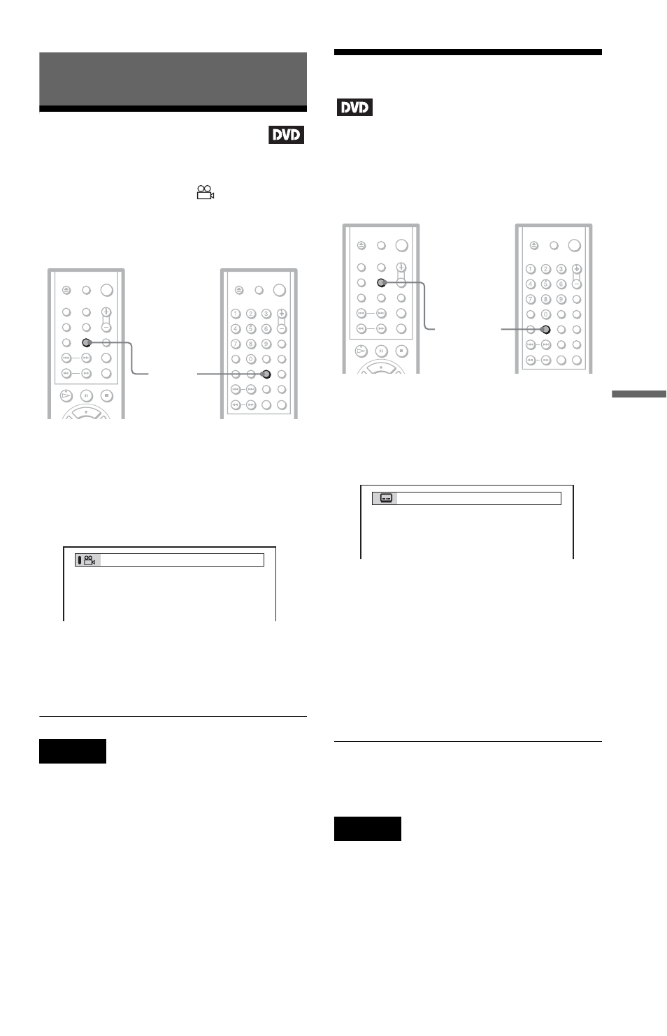 Enjoying movies, Changing the angles, Displaying the subtitles | Changing the angles displaying the subtitles | Sony DVP-NS315 User Manual | Page 47 / 72