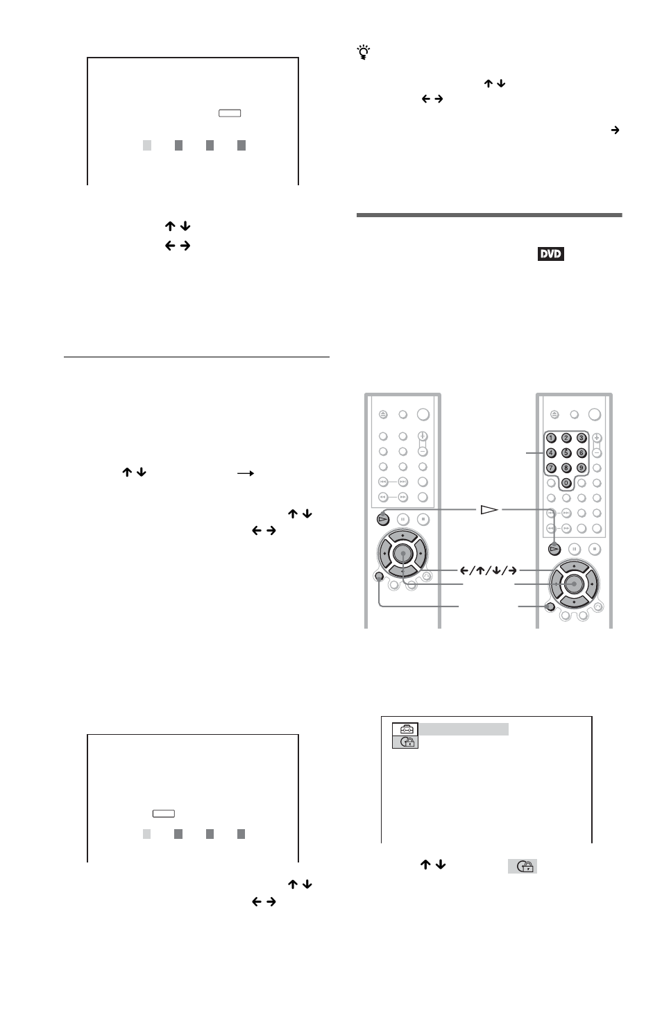 Parental control (limiting playback by children) | Sony DVP-NS315 User Manual | Page 52 / 72