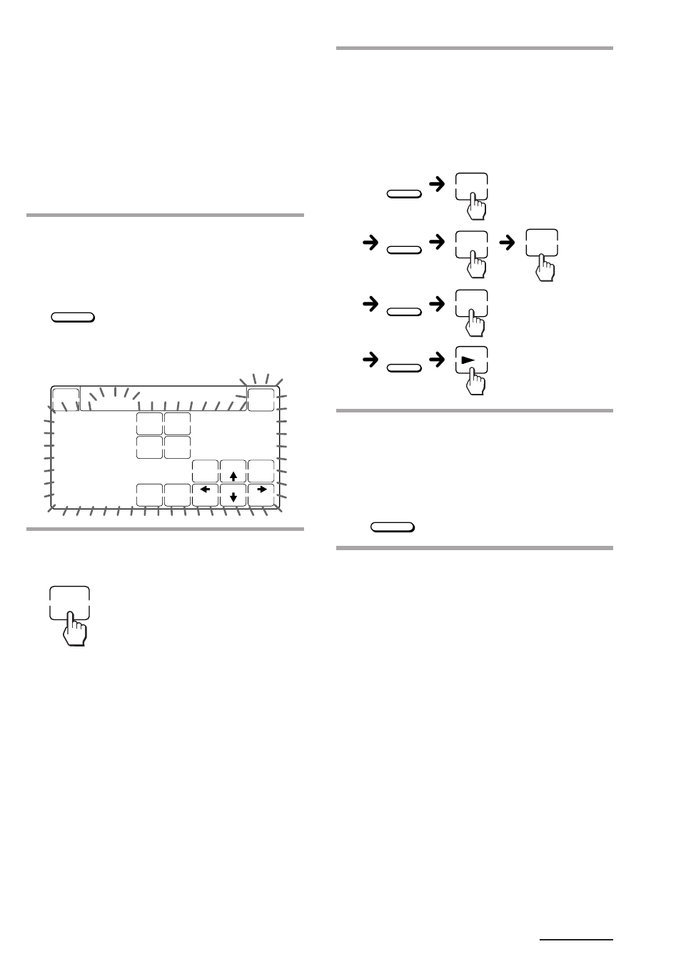 The keys for the selected component flash, Continued | Sony RM-AV2000 User Manual | Page 21 / 52