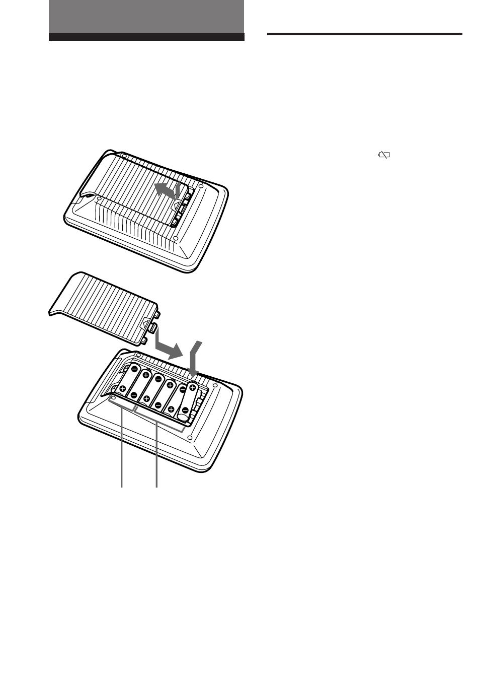 Installing the batteries, When to replace the batteries | Sony RM-AV2000 User Manual | Page 6 / 52