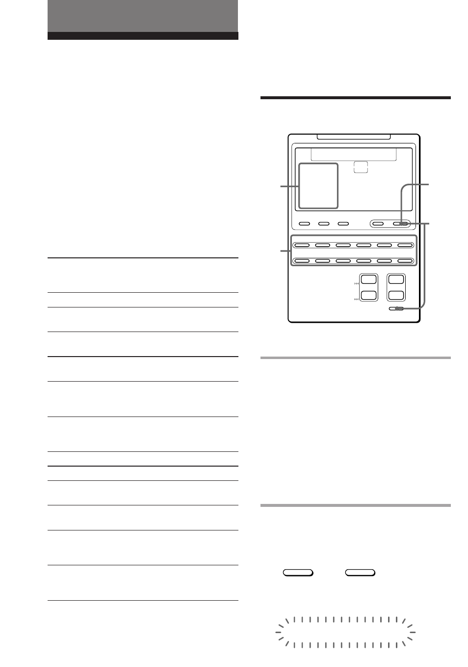 Setting a component code, While pressing commander off, press muting, Example: to set up a philips’ tv | Sony RM-AV2000 User Manual | Page 8 / 52