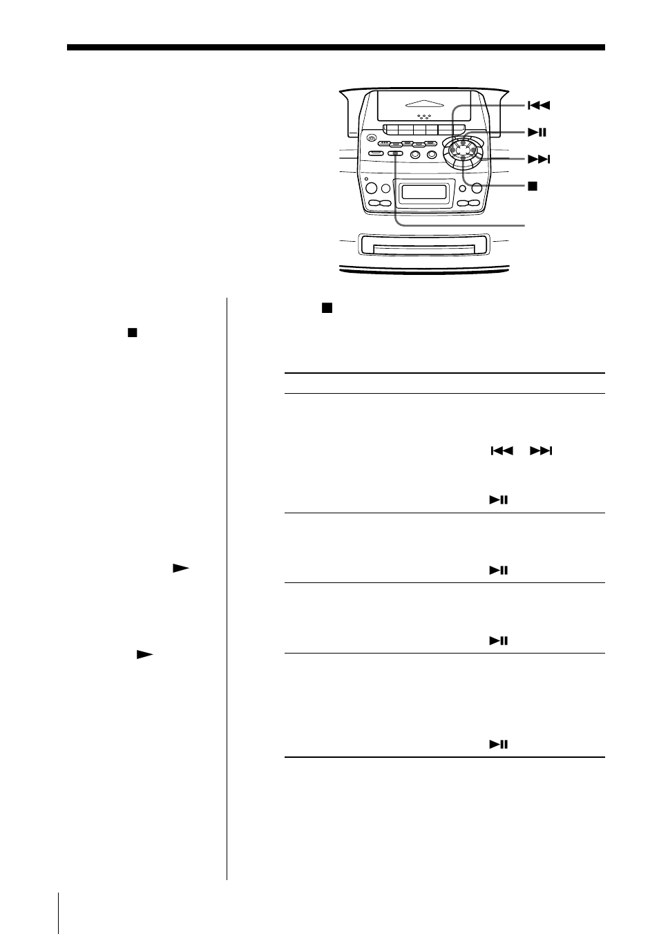 Playing tracks repeatedly | Sony CFD-S47L User Manual | Page 14 / 68
