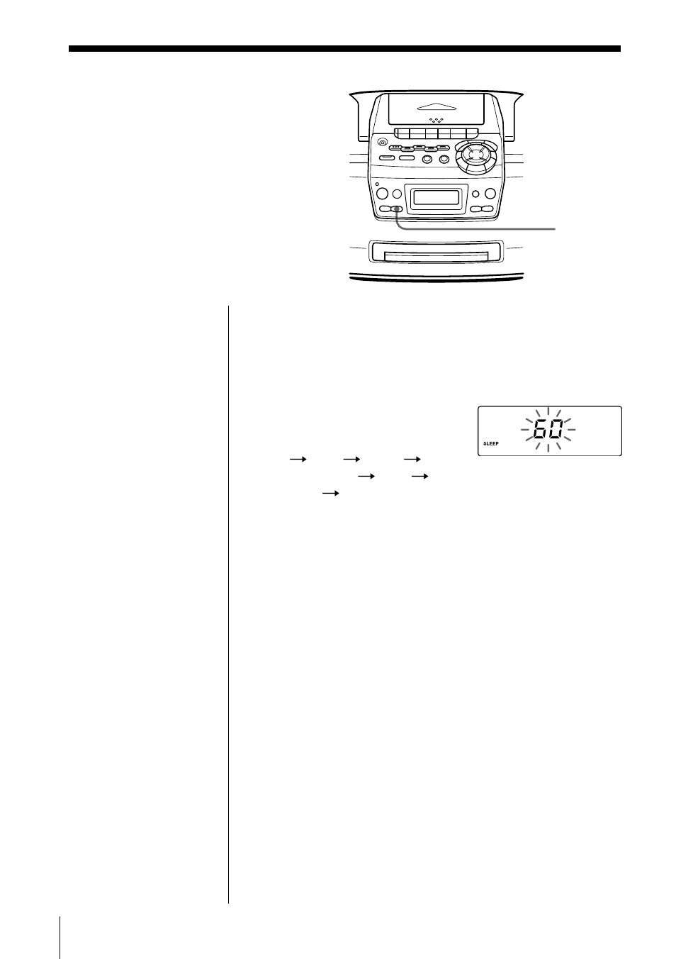 Falling asleep to music | Sony CFD-S47L User Manual | Page 24 / 68