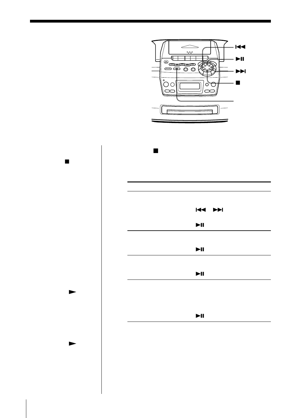 Reproducción repetida de las canciones | Sony CFD-S47L User Manual | Page 48 / 68