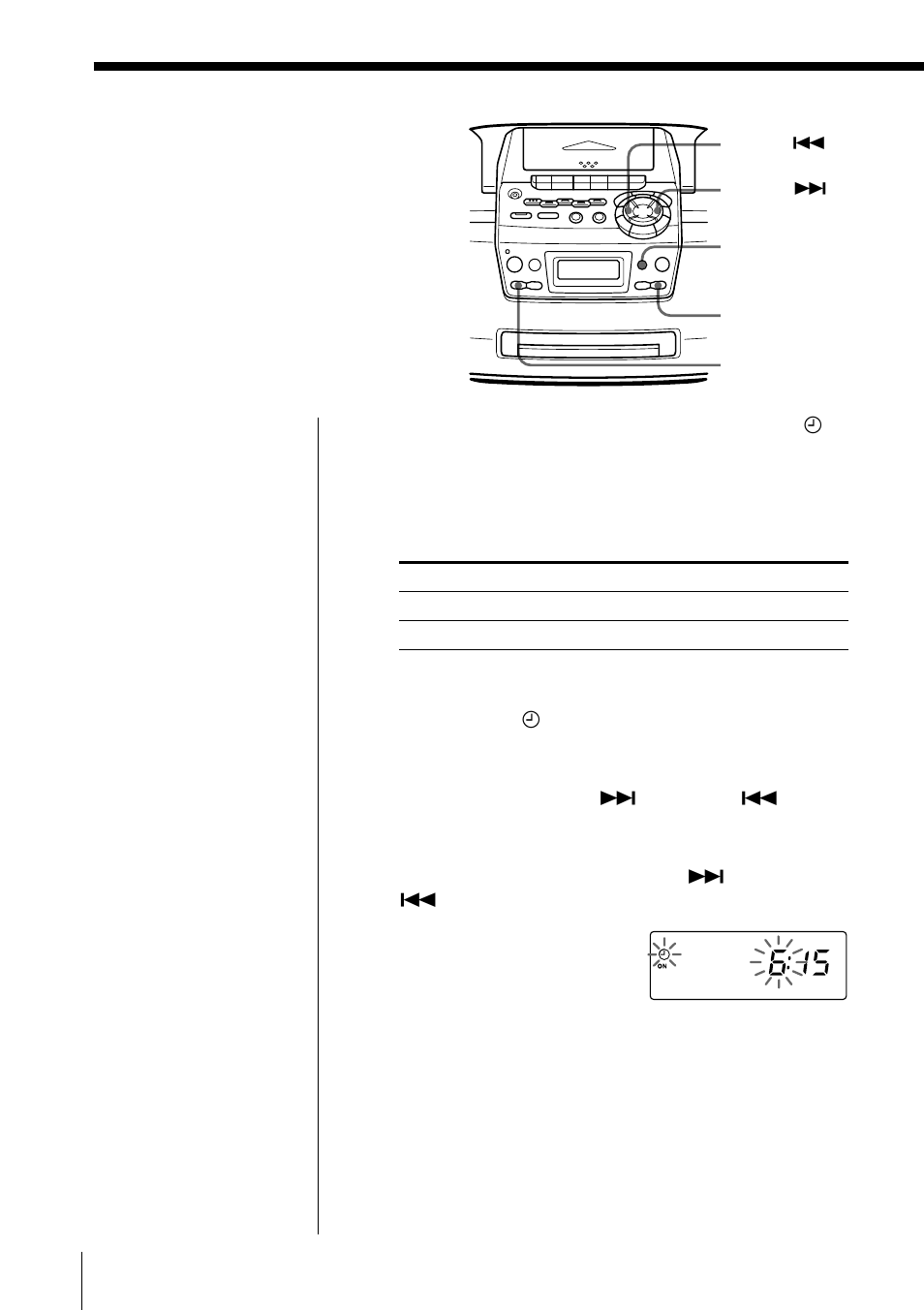 Activación automática de la unidad | Sony CFD-S47L User Manual | Page 56 / 68