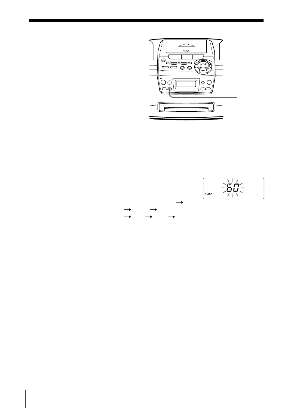 Desactivación automática de la unidad | Sony CFD-S47L User Manual | Page 58 / 68